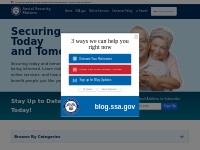 SSA | The Official Blog of Social Security