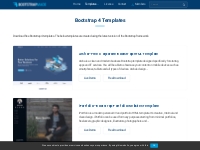 Bootstrap 4 Templates | BootstrapMade