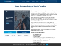 Nova Bootstrap Business Website Template | BootstrapMade