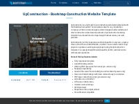 UpConstruction - Bootstrap Construction Website Template | BootstrapMa