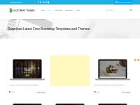 Download One Page Restaurant Bootstrap Theme