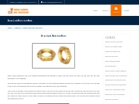 Brass Lock Nuts | Brass Jam Nuts | Manufacturer and Exporters | Brass 