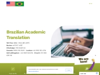 Brazilian Academic Translation - Portuguese Academic Translation