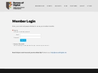 Member Login   Bureau of Digital