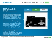 Bold Photography Pro - Premium Photography WordPress theme
