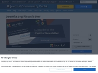 The Joomla! Project Newsletter