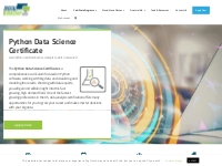 Data Science Certificate | Python Data Analysis Certificate Program On