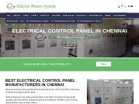 Control Panel in Chennai | Electro Power System