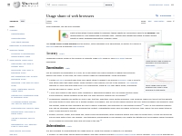 Usage share of web browsers - Wikipedia