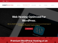 WordPress Hosting   Exact Hosting
