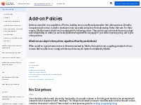 Add-on Policies | Firefox Extension Workshop