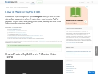 How to Make a PayPal Form - The Form Builder Blog