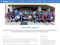 The GNOME Foundation   Building a diverse and sustainable free softwar
