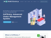 GATEntry : Advanced Visitor Management System
