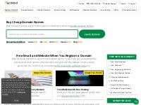 Domain Names | Cheap Domain Names from 2.08 with Free Email & Website