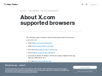 About twitter.com supported browsers