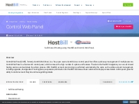Control Web Panel | HostBill | Billing & Automation Software for WebHo