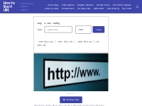 How to Buy A URL   The easy way to get a website