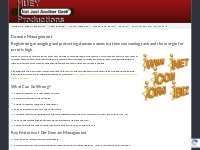 Domain Management - HUEY Productions