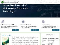 IJMTT Journal | International Journal of Mathematics Trends and Techno