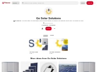 Go Solar Solutions (gosolarsolution) - Profile | Pinterest