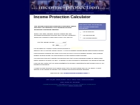 Income Protection Insurance Calculator, Income Protection Calculator O