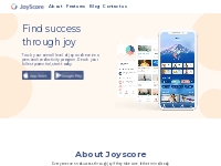 JoyScore: The Joy Of Self Care