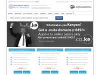 Web Hosting in Kenya, Web Design in Kenya, .co.ke Domain Names Registr