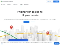 Platform Pricing   API Costs - Google Maps Platform