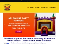 Party Jumpers Melbourne | Unique Bounce Houses   Water Slides