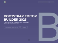 Bootstrap Builder   Editor 2023