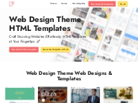 Web Design Theme HTML Template and 9500+ Other Templates