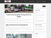 MSA 24/7 Towing Calgary Ltd - Just another WordPress site
