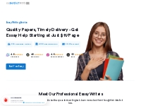 Essay Writing Service | Write My Essay For Me | Expert Writers