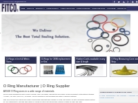 O Ring Manufacturer | O Ring Supplier,Rubber O-Rings