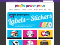      People Power Press - Custom Buttons, Button Machines and Button P