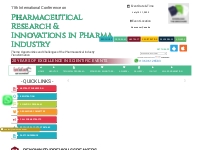 Top Pharma Conferences | Pharmaceutical Sciences
