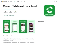 Cookr : Celebrate Home Food - Apps on Google Play