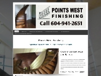 Stair Railings Vancouver - Points West Finishing Port Coquitlam - Cust