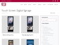 Touch Screen Digital Signage - Q-Mobile Middle East Co. | IOT Technolo