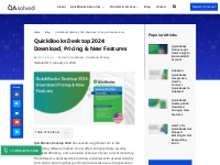 QuickBooks Desktop 2024: Release Date, Price, Download   Upgrade Optio