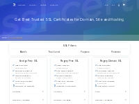 Get Best Trusted SSL Certificates for Domain, Site and Hosting