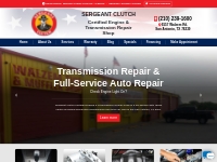 Sergeant Clutch | San Antonio, TX | Transmission Repair, Auto Repair |