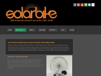 SOLAR BIKE | Basic Conversion Kits With No Battery. $450