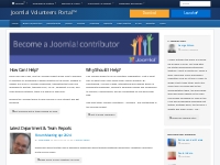 Joomla! Volunteers Portal - Home of the Joomlers!