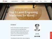 Top 5 Best Laser Engraver Machines for Wood | Wattsan