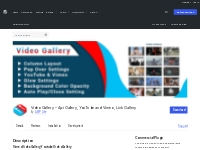 Video Gallery   Api Gallery, YouTube and Vimeo, Link Gallery   WordPre
