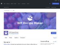 WP Recipe Maker   WordPress plugin   WordPress.org