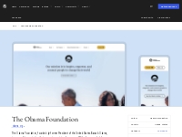 The Obama Foundation   WordPress Showcase   WordPress.org