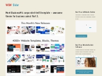 Meet BusinessM4 corporate html5 template - awesome theme for business 